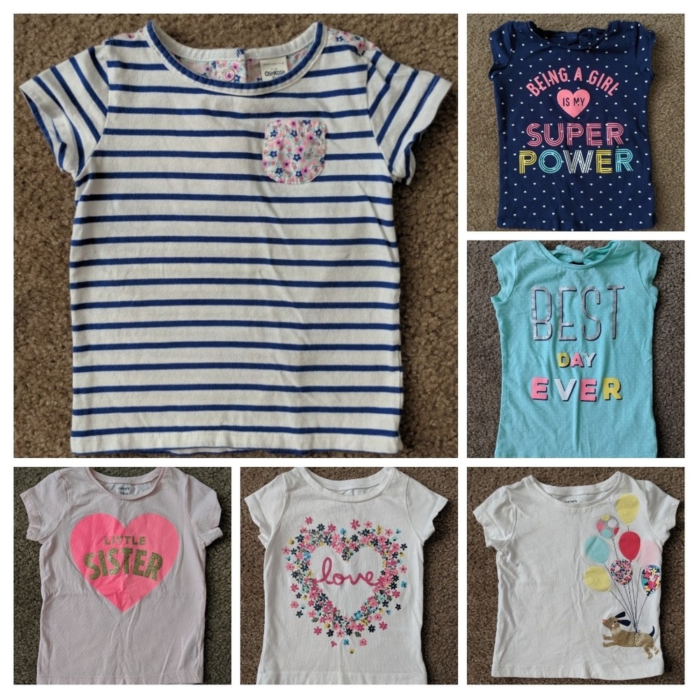 Carter's 24m/2T shirts